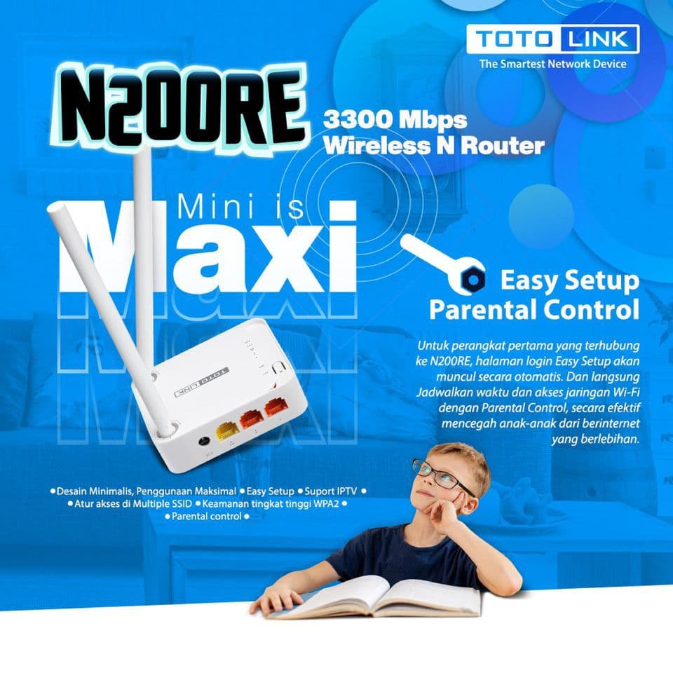 Router TOTOLINK N200RE Banner