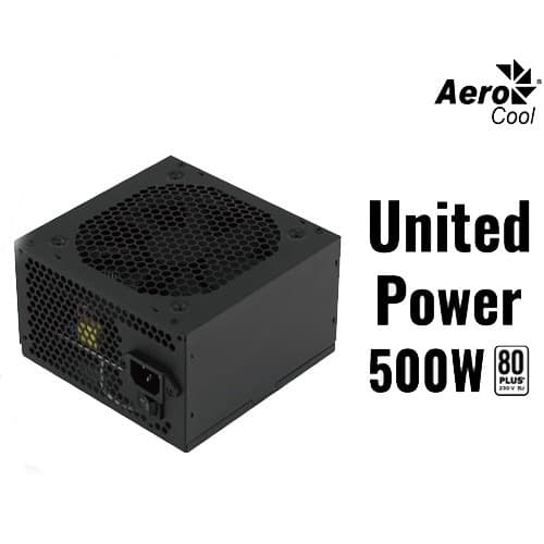 Power Supply AeroCool United Power 500W 80 Plus Bronze by Izikomputer Gombong