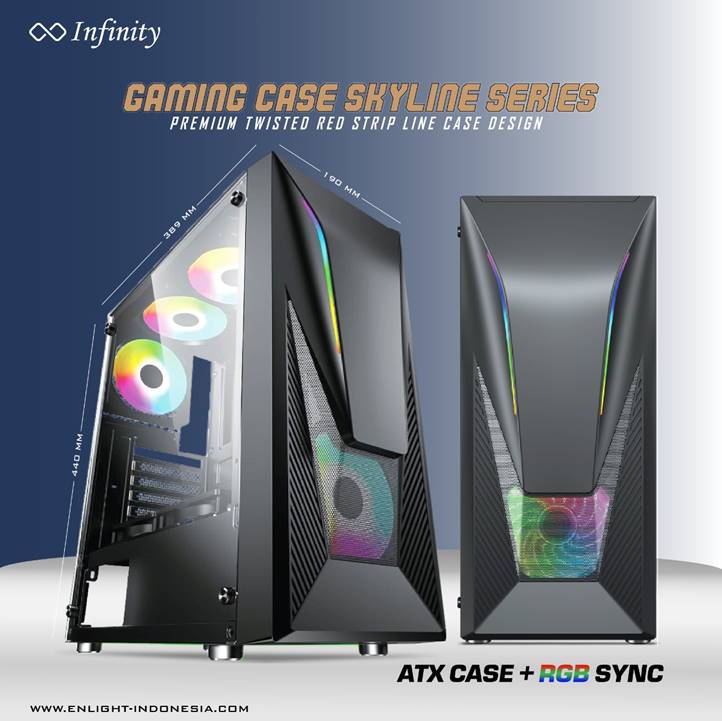 Casing Infinity Skyline ATX - 1