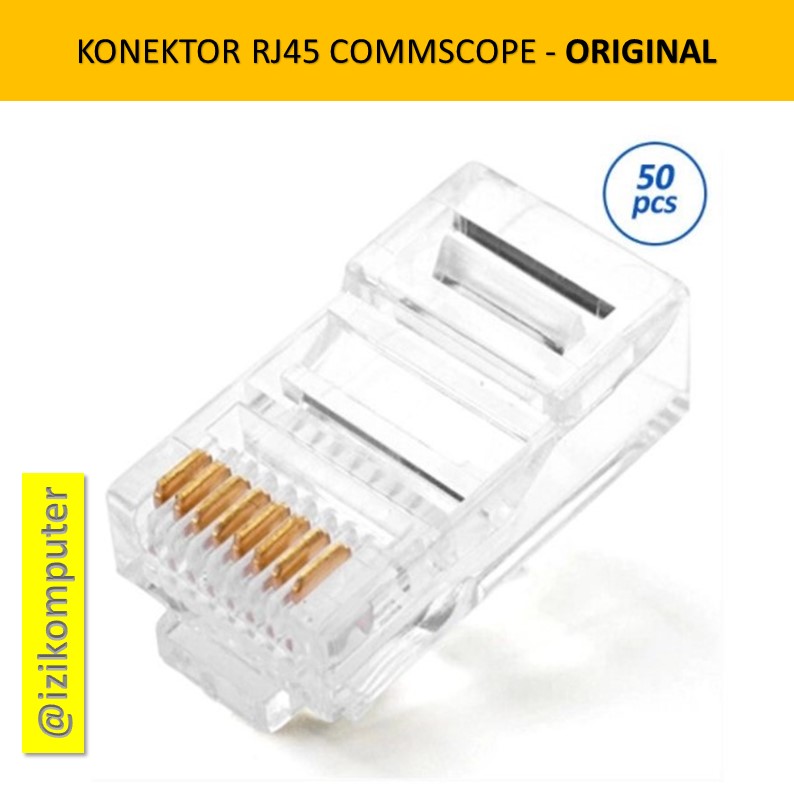 Konektor LAN RJ45 commscope AMP ORIGINAL