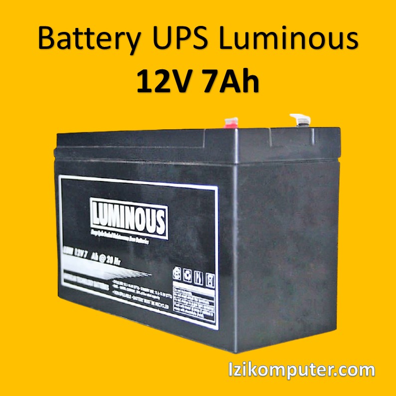 Battery UPS Luminous 12V 7Ah - 1