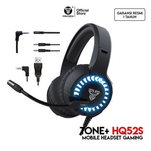 Fantech TONE+ HQ52S Headset Gaming Mobile