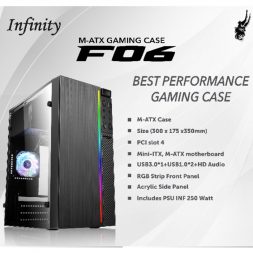 Gaming Case Infinity F06 M-ATX - 1
