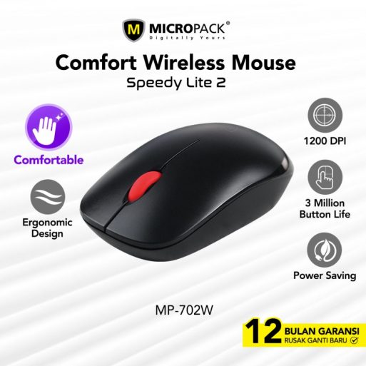 Mouse Wireless Micropack MP702w - 1