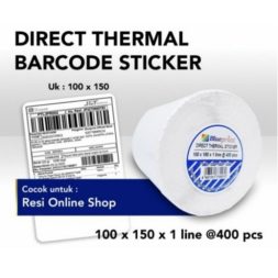BluePrint Direct Thermal Sticker Label 100x150 x 1 - 400 Label 1