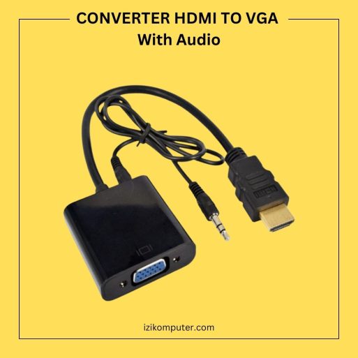 CONVERTER HDMI TO VGA With Audio