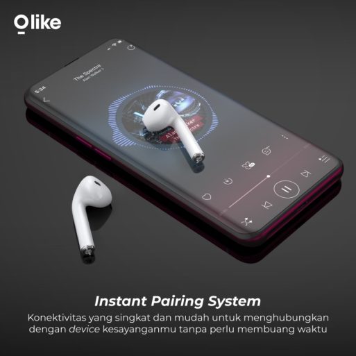 Olike Deep Bass True Wireless Earphone Bluetooth 5.3 TWS T101 - 4