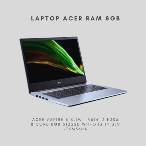 LAPTOP ACER RAM 8GB - 1