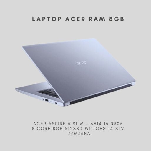 LAPTOP ACER RAM 8GB - 3