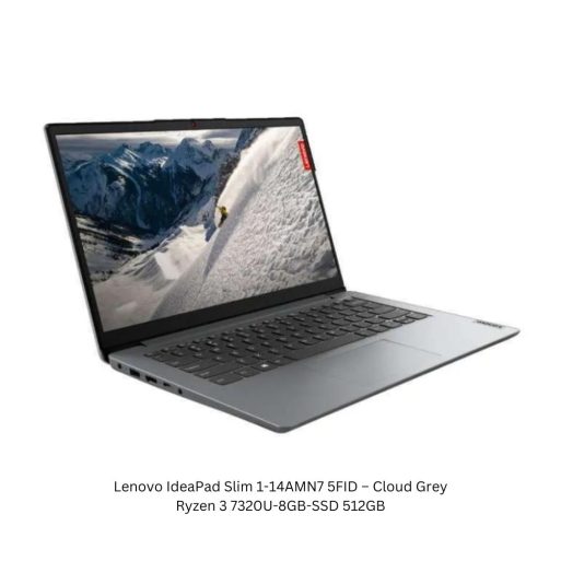 Lenovo IdeaPad Slim 1-14AMN7 5FID – Cloud Grey Ryzen 3 7320U-8GB-SSD 512GB 3