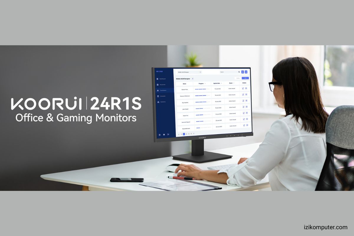 LED MONITOR Koorui 24R1S 24 INCH FHD IPS 100Hz