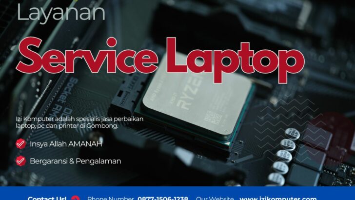 Service Laptop Gombong - Izi Komputer