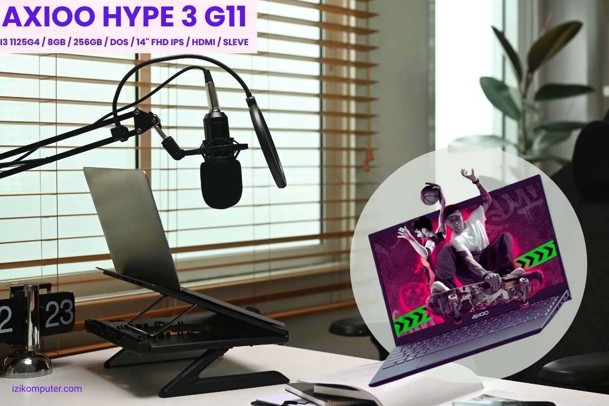 JUAL LAPTOP AXIOO HYPE 3 G11 DI GOMBONG KEBUMEN
