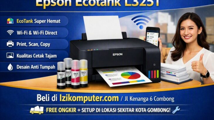 Printer Epson Ecotank L3251 - Izi Komputer Gombong
